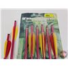 Image 4 : Crossbow Bolts (16") : Set of 6 (New in Package) c/w 14" Bolts (2)