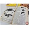 Image 15 : Paperback Books (6) :  - Canada Backroads Atlas - Hunting & Gun Annual 1955 - Gun Digest (4)