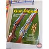 Image 6 : Paperback Books (6) :  - Canada Backroads Atlas - Hunting & Gun Annual 1955 - Gun Digest (4)