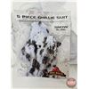 Image 2 : Red Rock Snow Ghillie Suit (5pc) w/Carry Bag (Size : XL/2XL) (Unused) (Shipping Measurement : 9"H x 