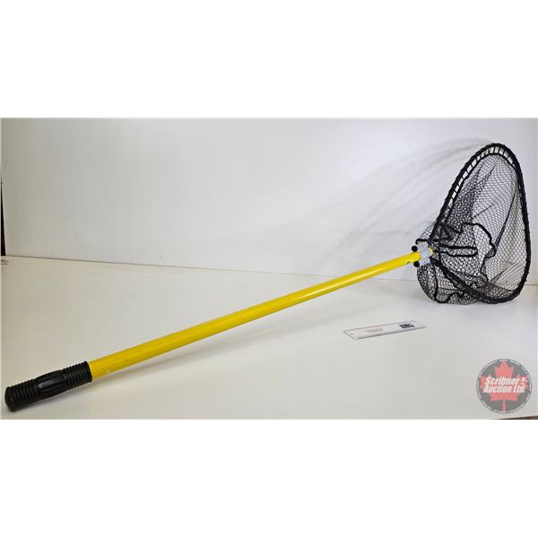 Lucky Strike Rubberized Fishing Net (Measures : 81"L x 27"W)
