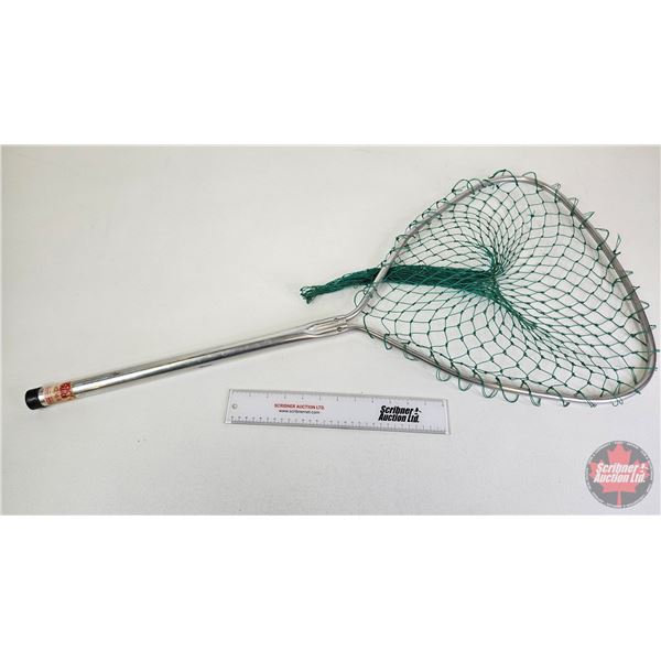 Lucky Strike Nylon Fishing Net  (Measures : 36"L x 17"W)