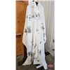 Image 4 : Poncho Alpine Snow Waterproof Cotton Hooded German Army White Schneetarn "V.MEHLER A.G."