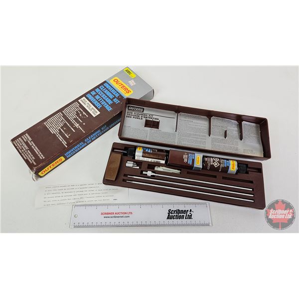 Outers Universal Gun Cleaning Kit (New In Box) (Measures : 14-3/4"H x 4-1/2"W x 1-3/4"D)
