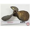 Image 6 : Vintage Hywinko Brass Boat Propellor  (14"Dia)