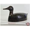 Image 2 : Wooden Duck Decoy  (Consignor Tag ~ Mallard Hen : Working) (Measures : 6-1/2"H x 6"W x 16"D)