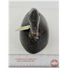 Image 3 : Wooden Duck Decoy  (Consignor Tag ~ Mallard Hen : Working) (Measures : 6-1/2"H x 6"W x 16"D)