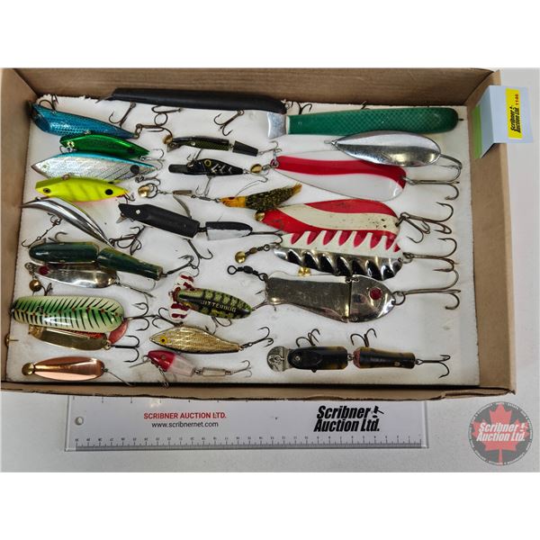 Fishing Spoons & Crank Baits (25)