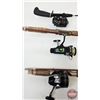 Image 3 : Rod & Reel Combos (3) - Ice Fishing w/Mitchell Reel - 6-1/2ft Rod & Diawa Reel  - 6ft Rod & Closed D
