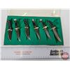 Image 6 : Muela Miniature Knife Set (6) - Made in Spain (Measures : 5-1/2"H x 10"W x 3/4"D)
