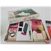Image 10 : Fly Fishing Combo :  - Flies - Reels (2) - Creole Bag  - Books (2) - etc
