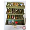 Image 4 : Old Pal Tackle Boxes (2) w/Contents  (Largest Measures : 7"H x 13"W x 7"D)