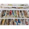 Image 3 : Old Pal Tackle Box : Model 1090 w/Contents (Measures : 9"H x 17-1/2"W x 9"D)