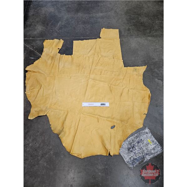 Tanned Moose Hide  (Consignor Note ~ 30sq ft)