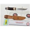 Image 1 : Puma Belt Knife w/Leather Sheath (Consignor Tag ~ Original Puma : No Serial Number) (Total Length of