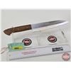 Image 1 : Kitchen Knife  (Consignor Tag ~ ASH 440 Steel)  (Total Length of Knife : 13"L)