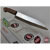 Image 3 : Kitchen Knife  (Consignor Tag ~ ASH 440 Steel)  (Total Length of Knife : 13"L)