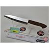 Image 4 : Kitchen Knife  (Consignor Tag ~ ASH 440 Steel)  (Total Length of Knife : 13"L)