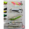 Image 3 : Variety of Fishing Spoons (25pcs) w/Plano Model 3700 Organizer (Organizer Measure : 2"H x 14"W x 8-3