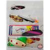 Image 3 : Variety of Fishing Spoons (17pcs) w/Plano Model 3700 Organizer (Organizer Measure : 2"H x 14"W x 8-3