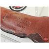 Image 5 : Gerber Shorty Belt Knife w/Leather Sheath  (Aluminum Handle)  (Total Length of Knife : 9-1/2"L)