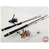 Image 6 : Rod & Reel Combo (2) :  - Berkley 5'6" Rod (2pc) w/Zebco Castmaster 30 Reel - Ugly Stik 7ft Rod (2pc