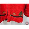 Image 2 : Vintage Hudson's Bay Red Wool Winter Coat w/Fur Lined Hood (Size : XL/2XL)