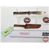 Image 1 : Puma Belt Knife w/Leather Sheath (Consignor Tag ~ Original Puma #96922 : 2nd Quarter 1969 : Original
