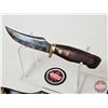 Image 4 : Belt Knife w/Leather Sheath (Consignor Tag : I Cut My Way : William Rogers : Sheffield)  (Total Leng