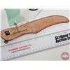 Image 7 : Belt Knife w/Leather Sheath (Consignor Tag : I Cut My Way : William Rogers : Sheffield)  (Total Leng