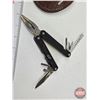 Image 3 : Mountain Quest Folding Multi Tool w/Belt Loop Leather Sheath