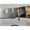 Image 3 : Puma Belt Knife w/Leather Sheath (Consignor Tag ~ Original Puma : Solingen Germany : Abercombie & Fi