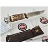 Image 5 : Puma Belt Knife w/Leather Sheath (Consignor Tag ~ Original Puma : Solingen Germany : Abercombie & Fi