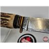 Image 6 : Puma Belt Knife w/Leather Sheath (Consignor Tag ~ Original Puma : Solingen Germany : Abercombie & Fi