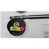 Image 2 : Fly Fishing Rod & Reels (2) :  - Omni 8'6" Rod (2pc) & Intrepid Rimfly Reel  - Finalist 8ft Rod (2pc