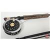 Image 4 : Fly Fishing Rod & Reels (2) :  - Omni 8'6" Rod (2pc) & Intrepid Rimfly Reel  - Finalist 8ft Rod (2pc