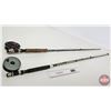 Image 6 : Fly Fishing Rod & Reels (2) :  - Omni 8'6" Rod (2pc) & Intrepid Rimfly Reel  - Finalist 8ft Rod (2pc