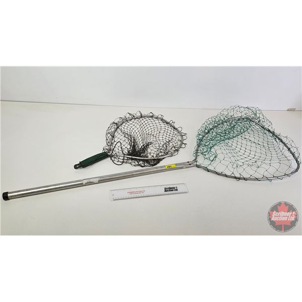 Fishing Nets (2)  (Longest Measures : 50"L)