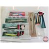 Image 2 : Plano Tackle Organizers (4) w/Large Variety of Spoons, Crank Baits, Jigs, etc