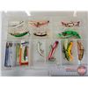 Image 3 : Plano Tackle Organizers (4) w/Large Variety of Spoons, Crank Baits, Jigs, etc