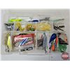 Image 4 : Plano Tackle Organizers (4) w/Large Variety of Spoons, Crank Baits, Jigs, etc