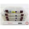 Image 6 : Plano Tackle Organizers (4) w/Large Variety of Spoons, Crank Baits, Jigs, etc