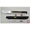 Image 3 : Machete w/Sheath  (Total Length of Machete : 22-1/2"L)