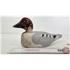 Image 2 : Wooden Duck Decoy (Consignor Tag ~ Golden Eye : Working Decoy : by Henri Laviolette from Valleyfield
