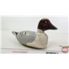 Image 4 : Wooden Duck Decoy (Consignor Tag ~ Golden Eye : Working Decoy : by Henri Laviolette from Valleyfield