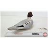 Image 6 : Wooden Duck Decoy (Consignor Tag ~ Golden Eye : Working Decoy : by Henri Laviolette from Valleyfield