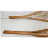 Image 4 : Wooden Alaskan Style Snowshoes  (Measures : 60"L x 12"W)