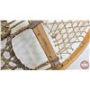 Image 7 : Wooden Alaskan Style Snowshoes  (Measures : 60"L x 12"W)