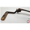 Image 5 : Cast Iron Frame Hay Knife  (Total Length : 35"L)