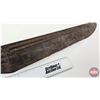 Image 6 : Cast Iron Frame Hay Knife  (Total Length : 35"L)